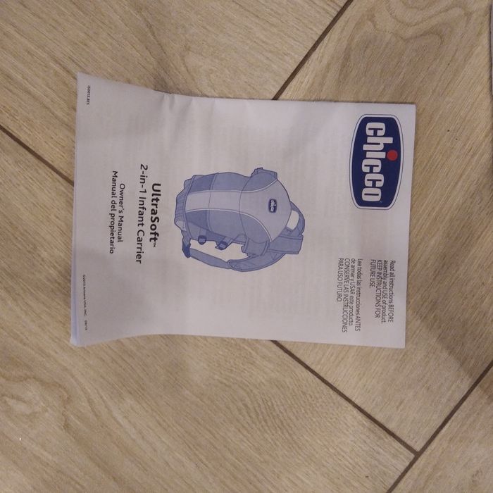 Кенгуру переноска Сумка нагрудна Ultra Soft Chicco