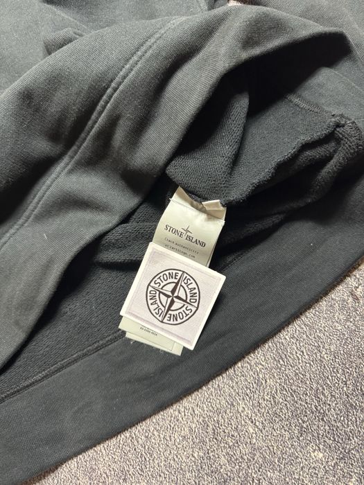 stone island sweatshirt in black оригінал стонік