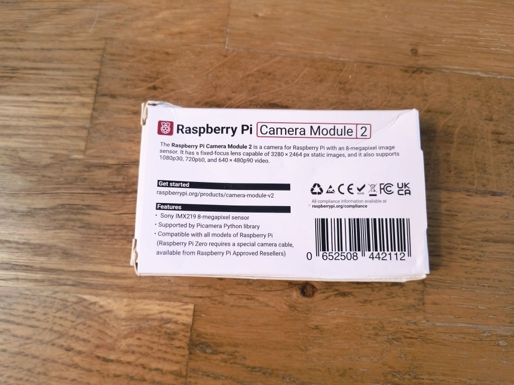 Raspberry pi camera module 2