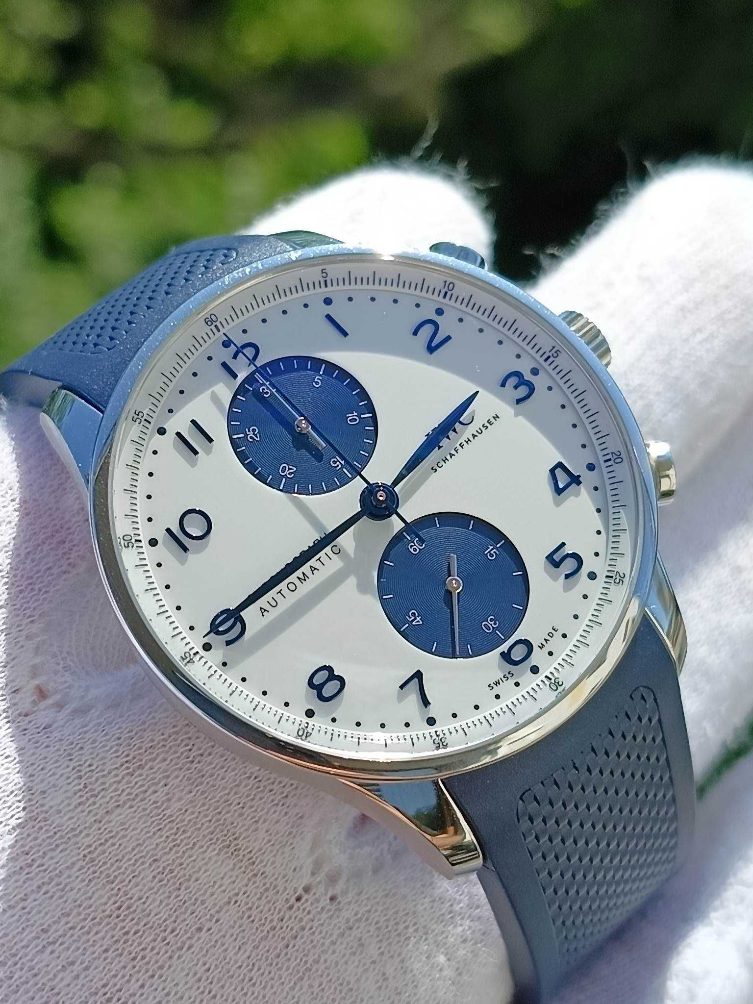 IWC Portugieser Chronograph 2022 roku / 8 lat gwarancji