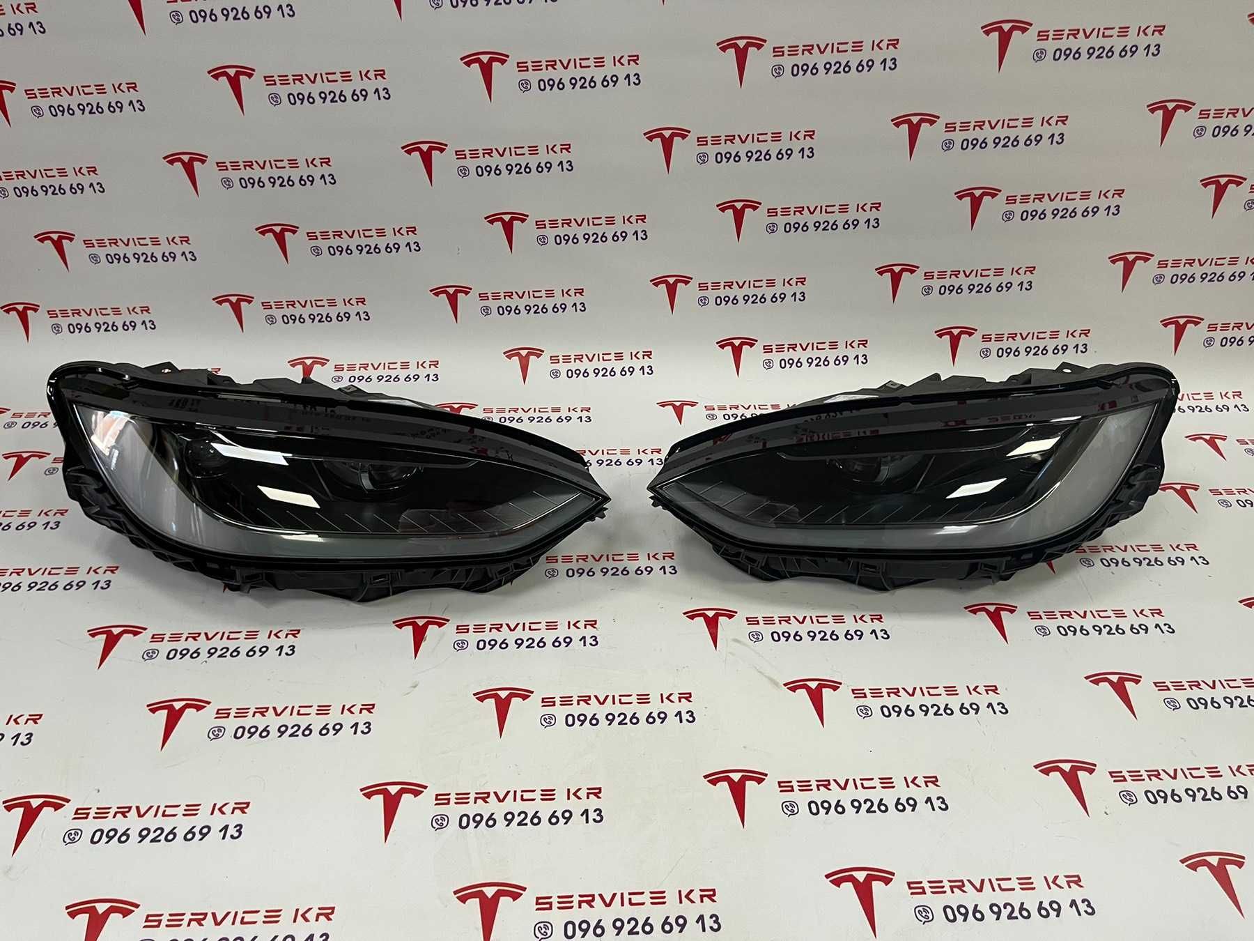 В продаже! Фары передние ЛИНЗА на Tesla Model X 2021+