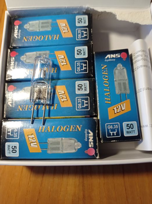 Żarówka 12V/50W G6,35