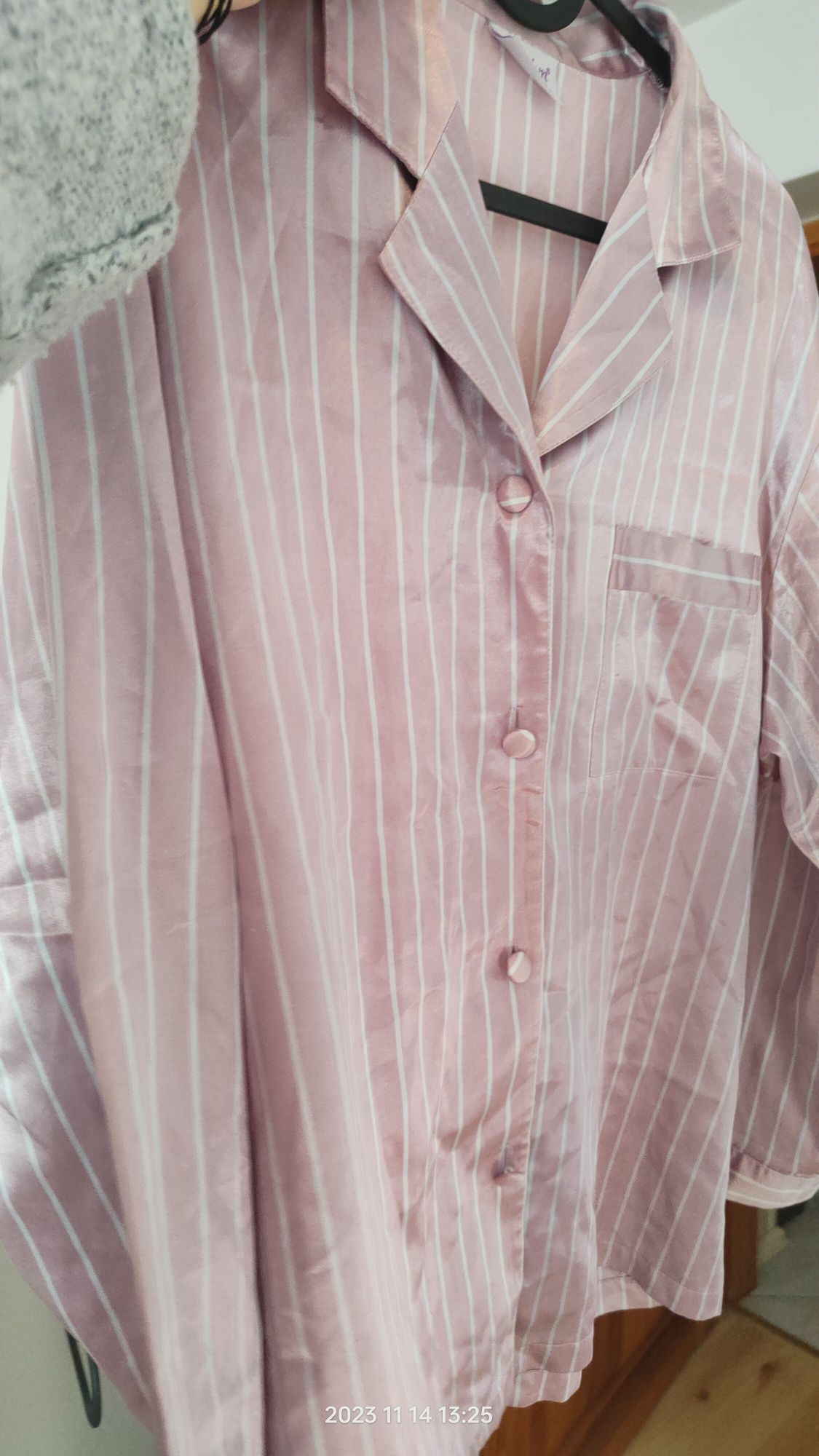 Elegancka piżama 42 różowa miła