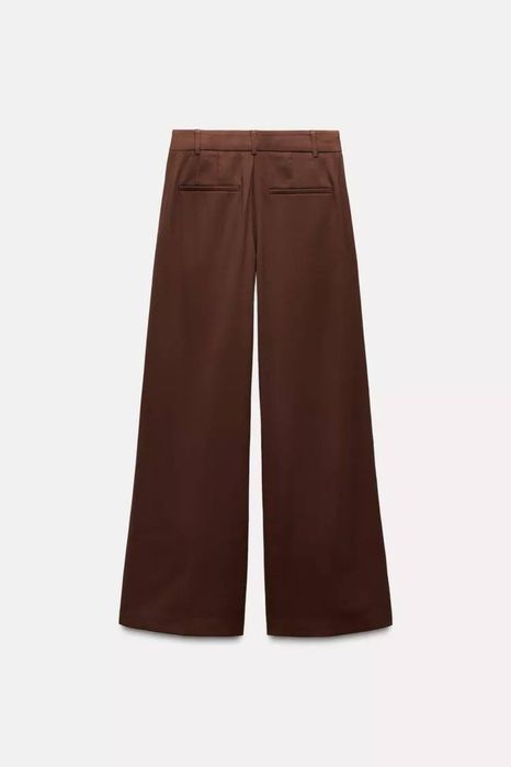 Шоколадні брюки Zara