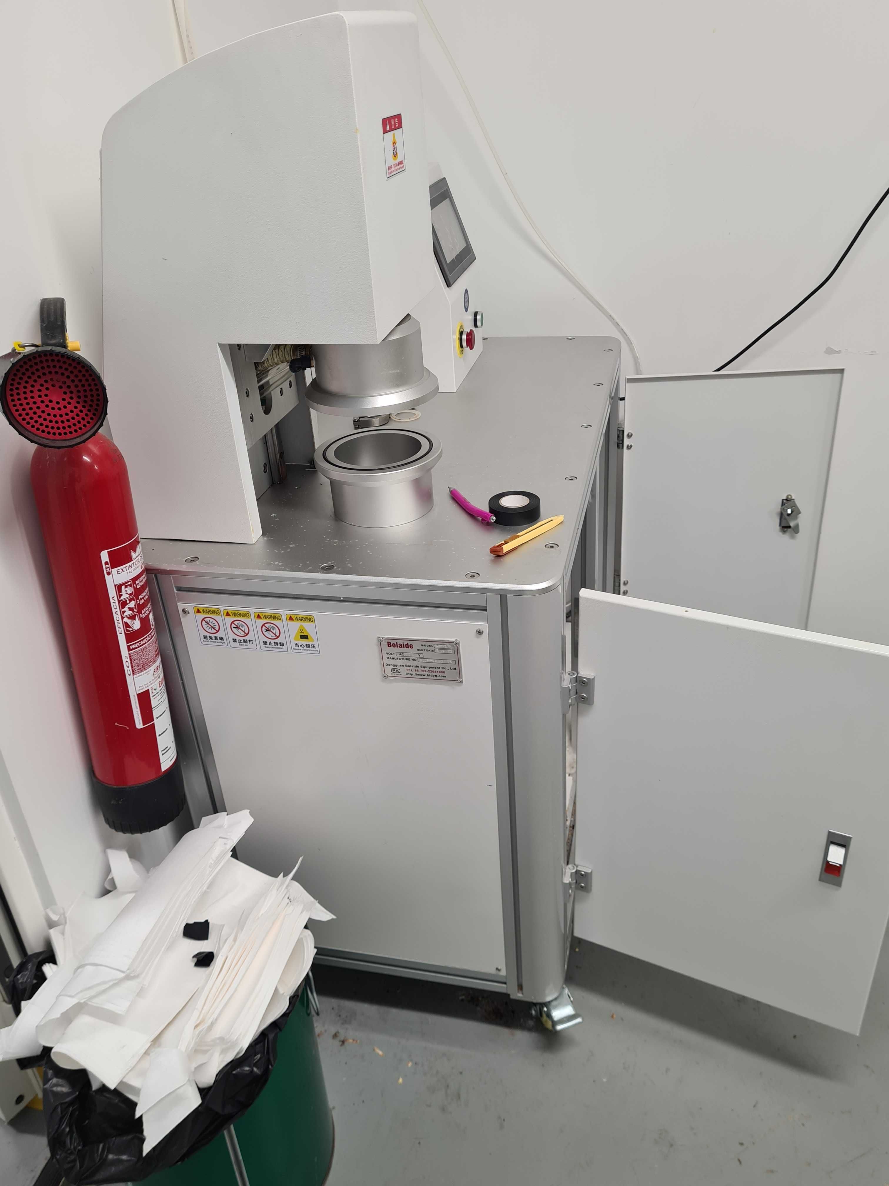 Máquina de testes PFE  e  BFE