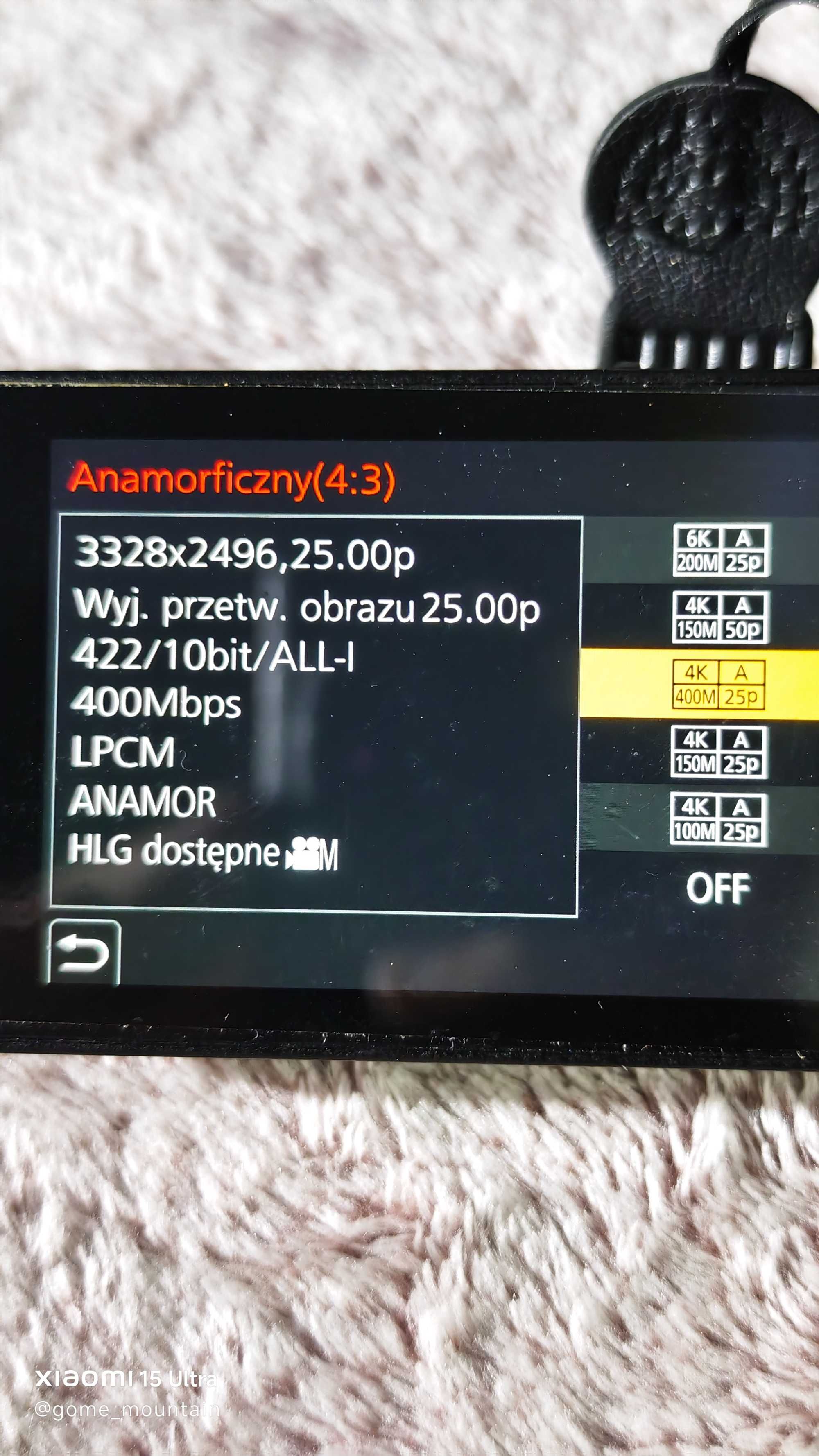 LumixGH5 6k 4k RAW+ 4 OBIEKTYWY Świetny zestaw w bardzo dobrym stanie