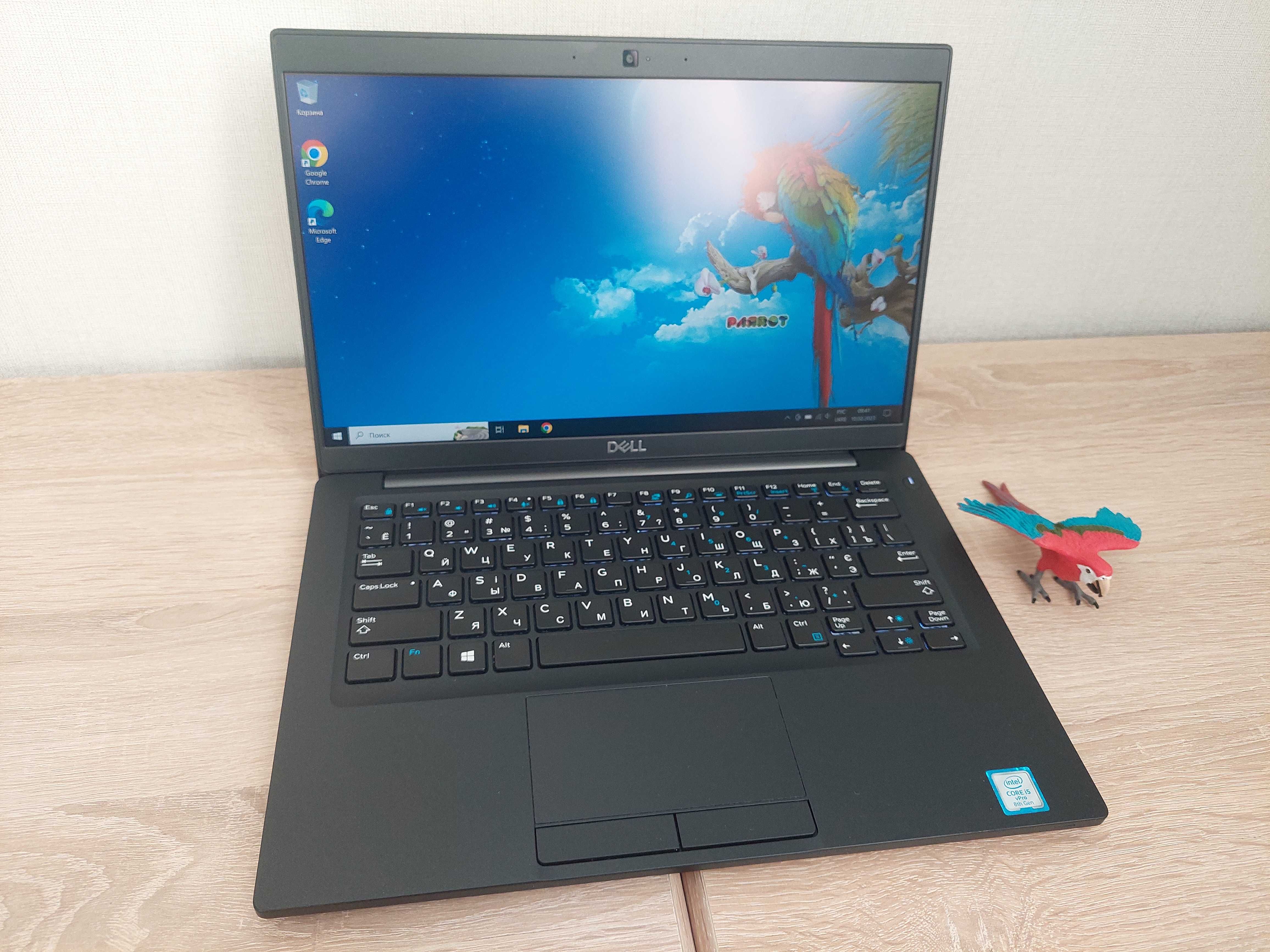 Тонкий ультрабук ноутбук Dell E7390 i5-8450u 8Gb 256 SSD FHD IPS #1