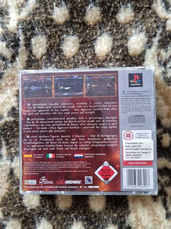 Mortal Kombat Trilogy - PS1 PAL Europe