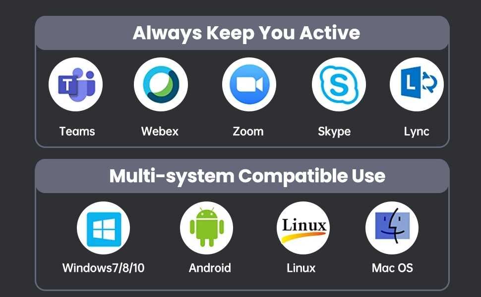 Mysz bezprzewodowa 2.4G z drganiem Win 7/8/10, Mac i Linux Drive-Free