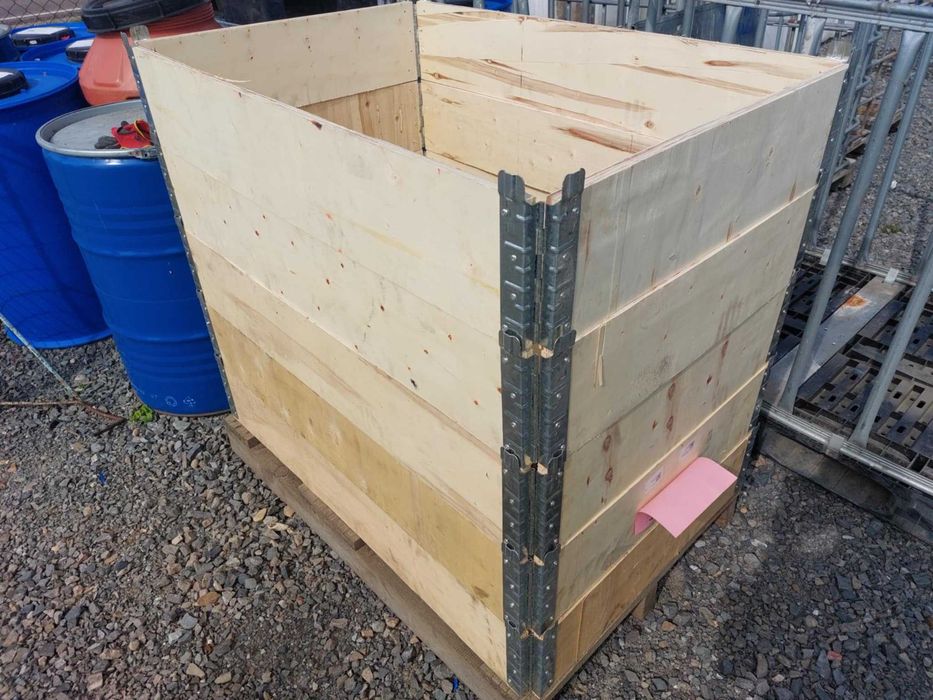 Skrzyniopalety drewniane