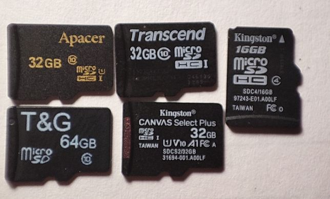 Продам Micro SD 16,32,64gb.