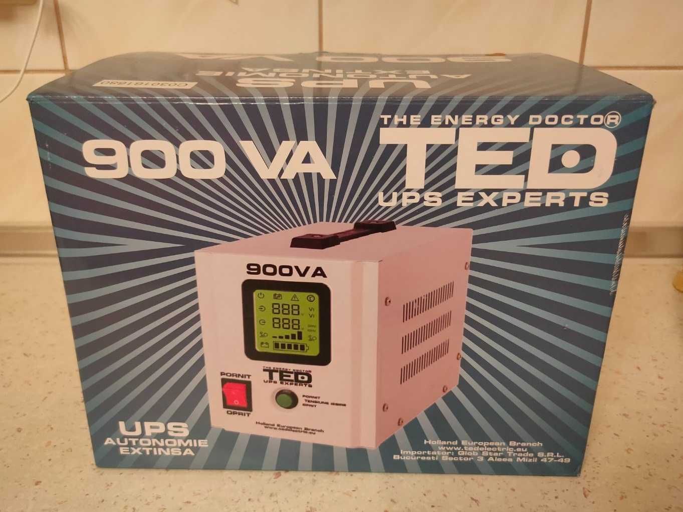 ИБП с правильной синусоидой TED-900VA