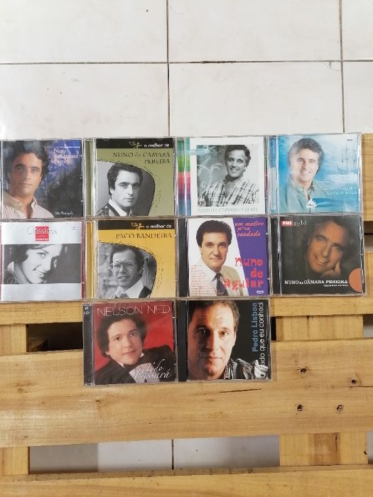 CDs originais Nuno Camara Pereira e mais