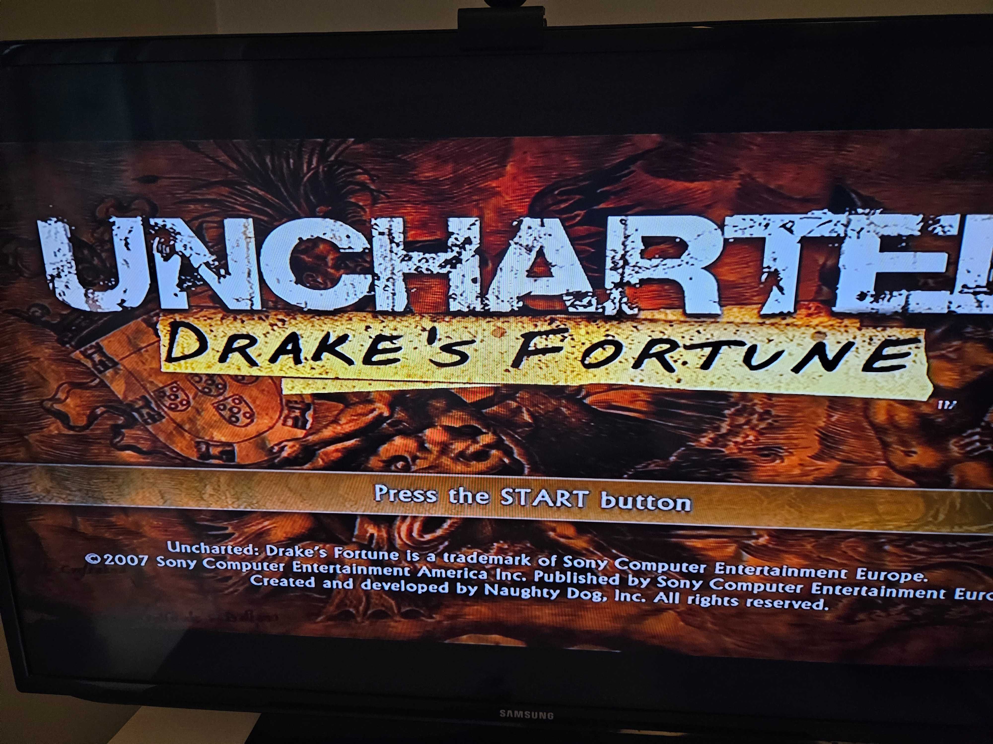 2 Gry PS3-Diablo 3 i Uncharted Drake's Fortune