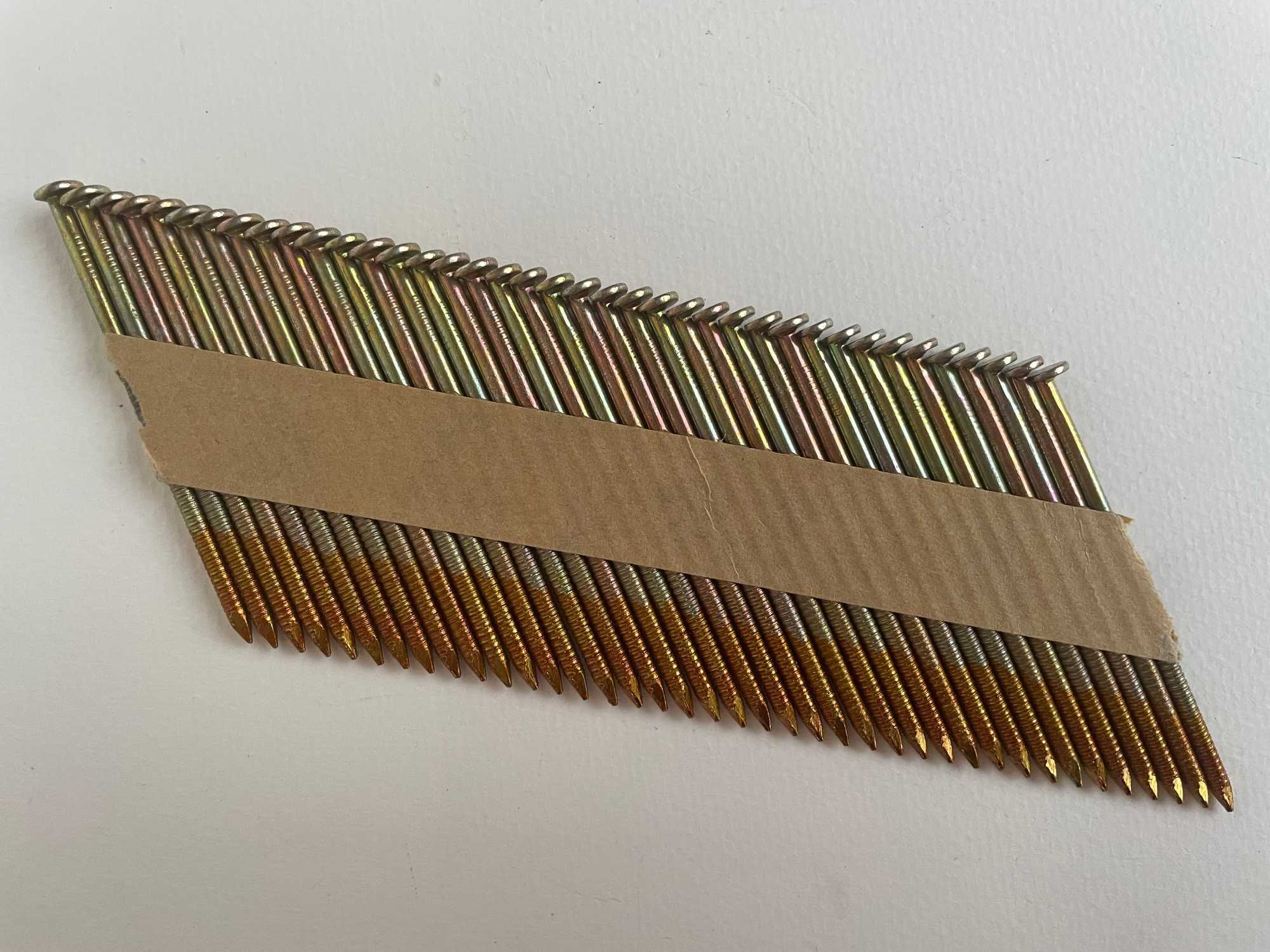 Цвях рейковий для пневмопистолета 34˚ на папері 2,8 × 65 мм