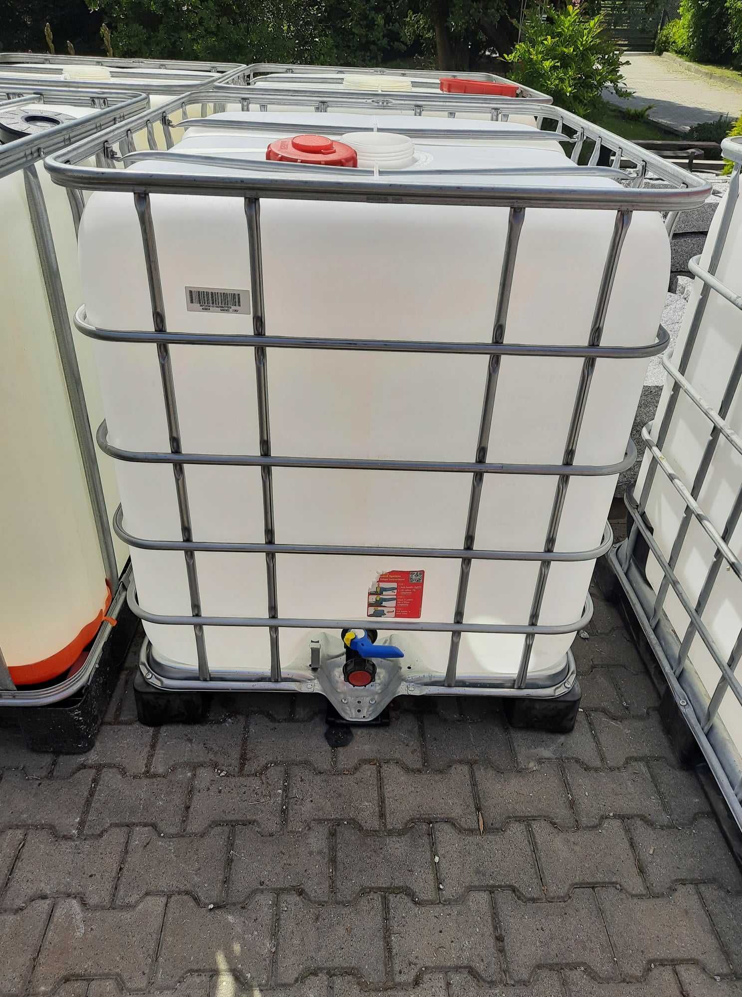 Zbiorniki Mauzer 1000L 800L 600L IBC Czyste