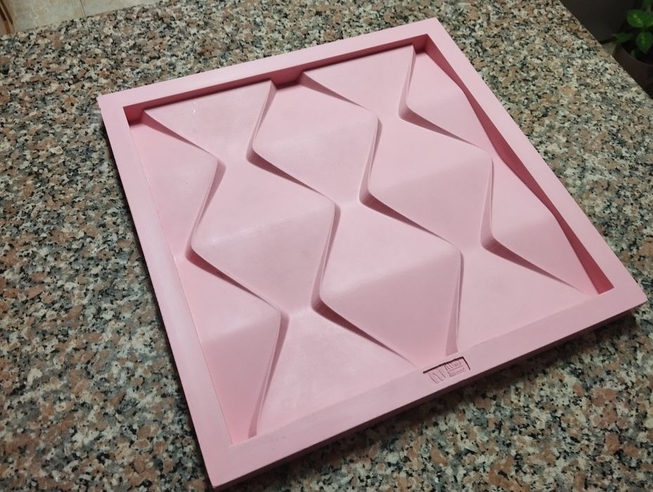 Molde 3d Silicone Pirâmide