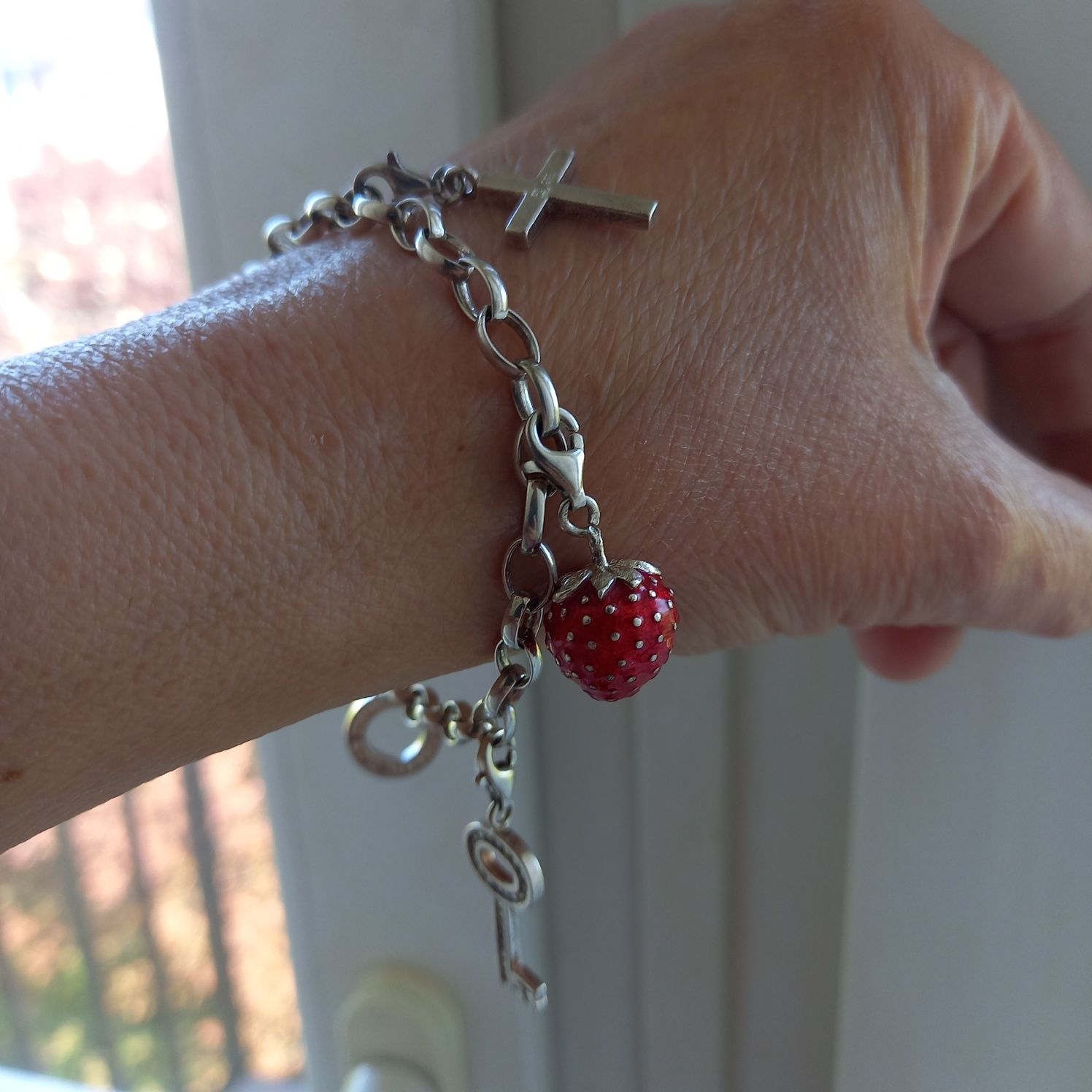 SREBRO 925, Thomas Sabo, bransoletka modułowa, Charm Club.