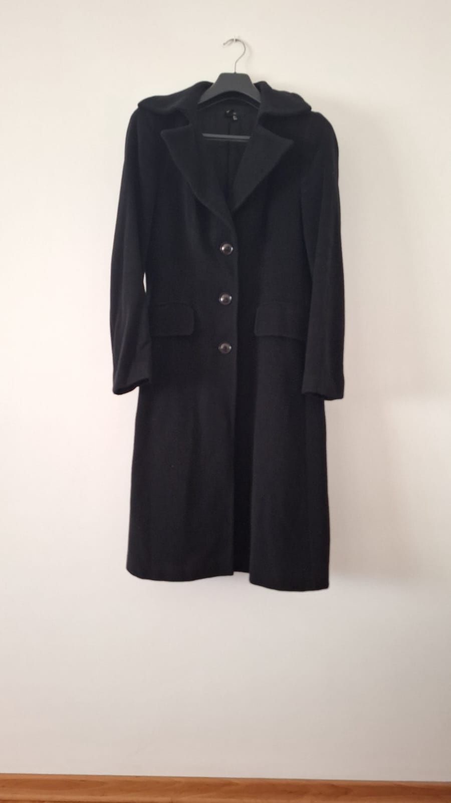 Sobretudo senhora Preto Tam. L - Zara