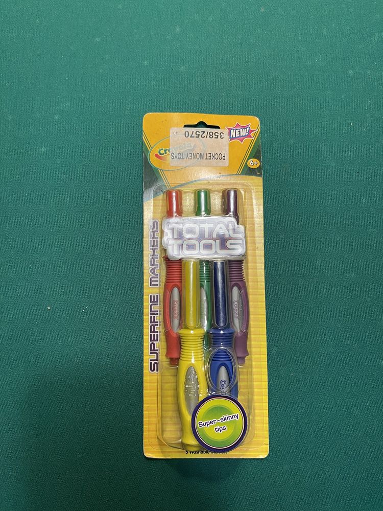 4 Markery/Cienkopisy Total Tools