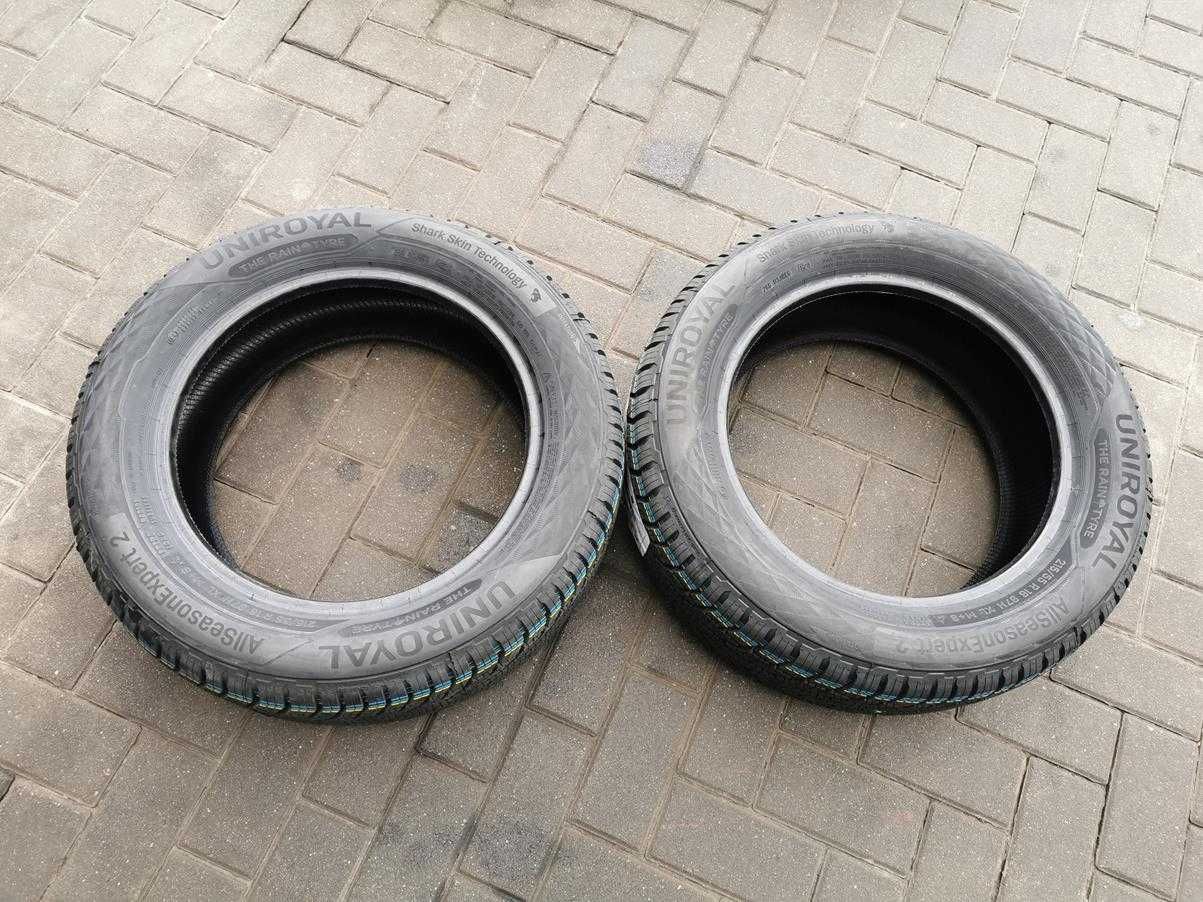 215/55 97H R16 UNIROYAL AllSeason 2024r NOWE 8mm Całoroczne Opony 2szt