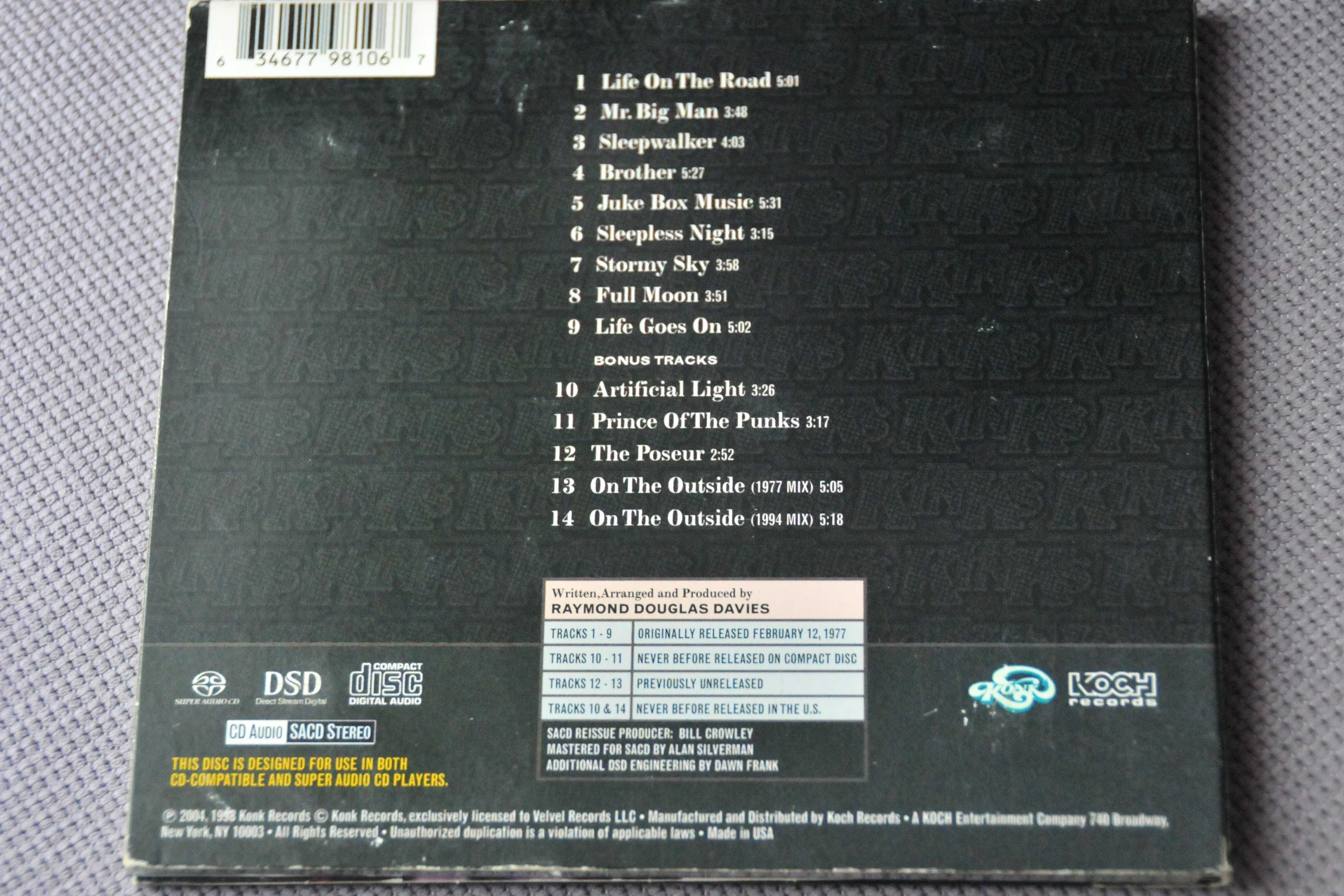 Sleepwalker The Kinks CD / SACD