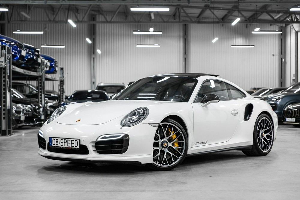 Porsche 911 Turbo S 560KM. Gwarancja 06.2027. Ceramika. Burmester. FV 23%.
