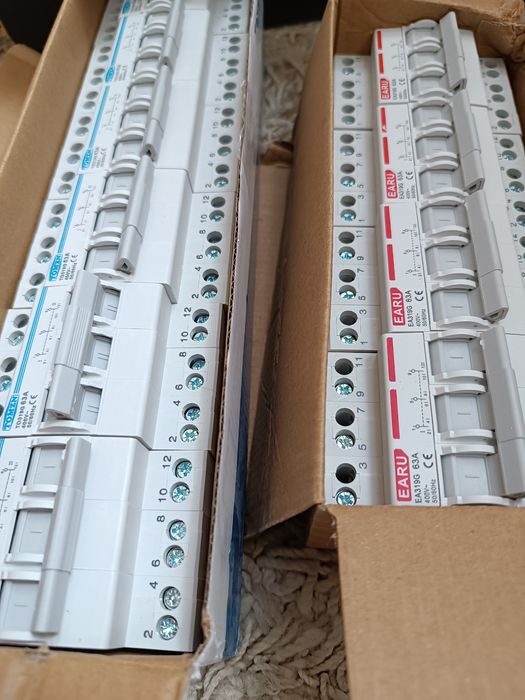 Переключатель 63А генератор-сеть, ввода, АВР, рубильник, TOMZN