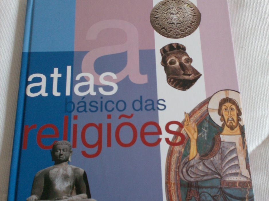 Livro Atlas básico das religiões, novo