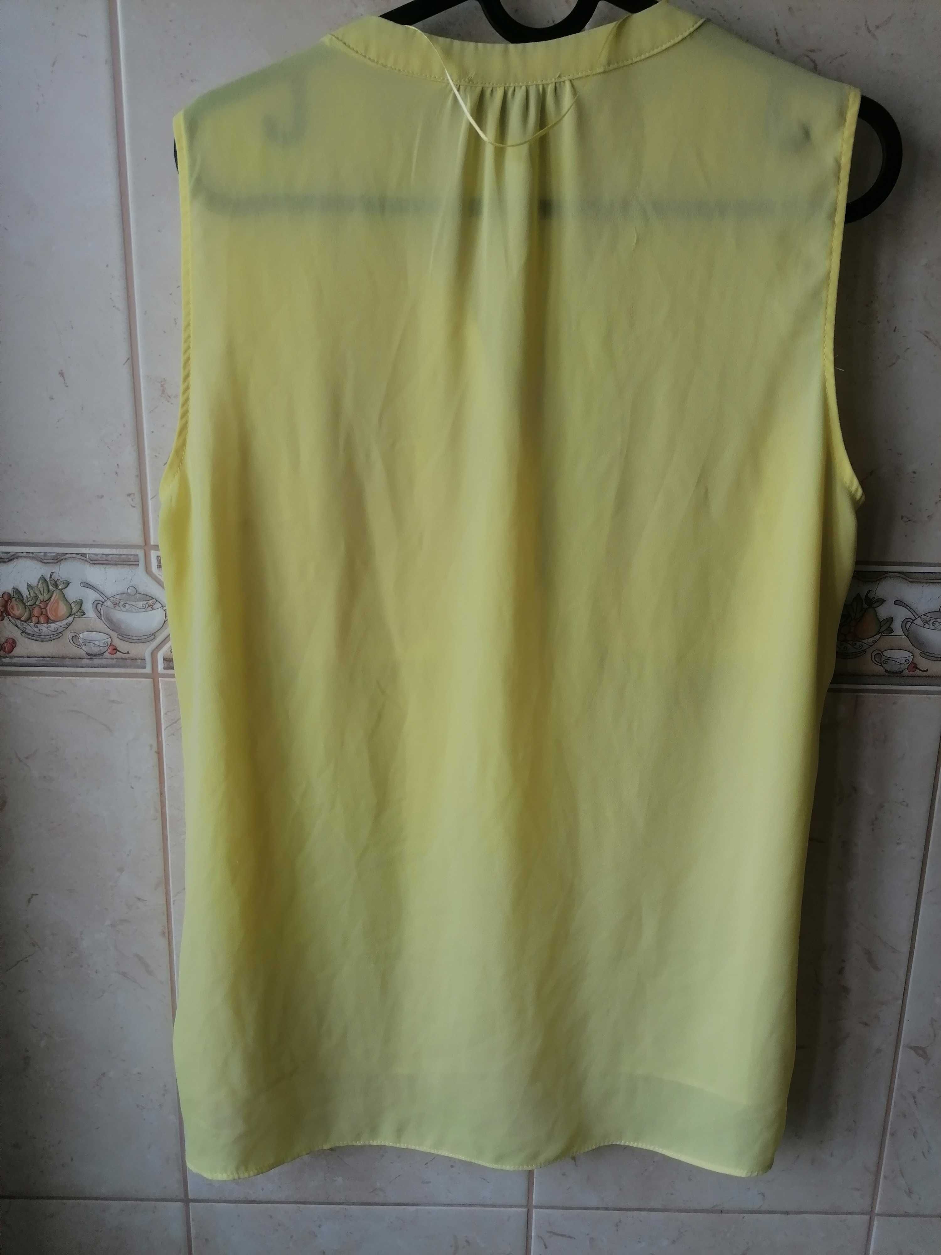 Blusa Top Amarela PRIMARK - Tamanho 40