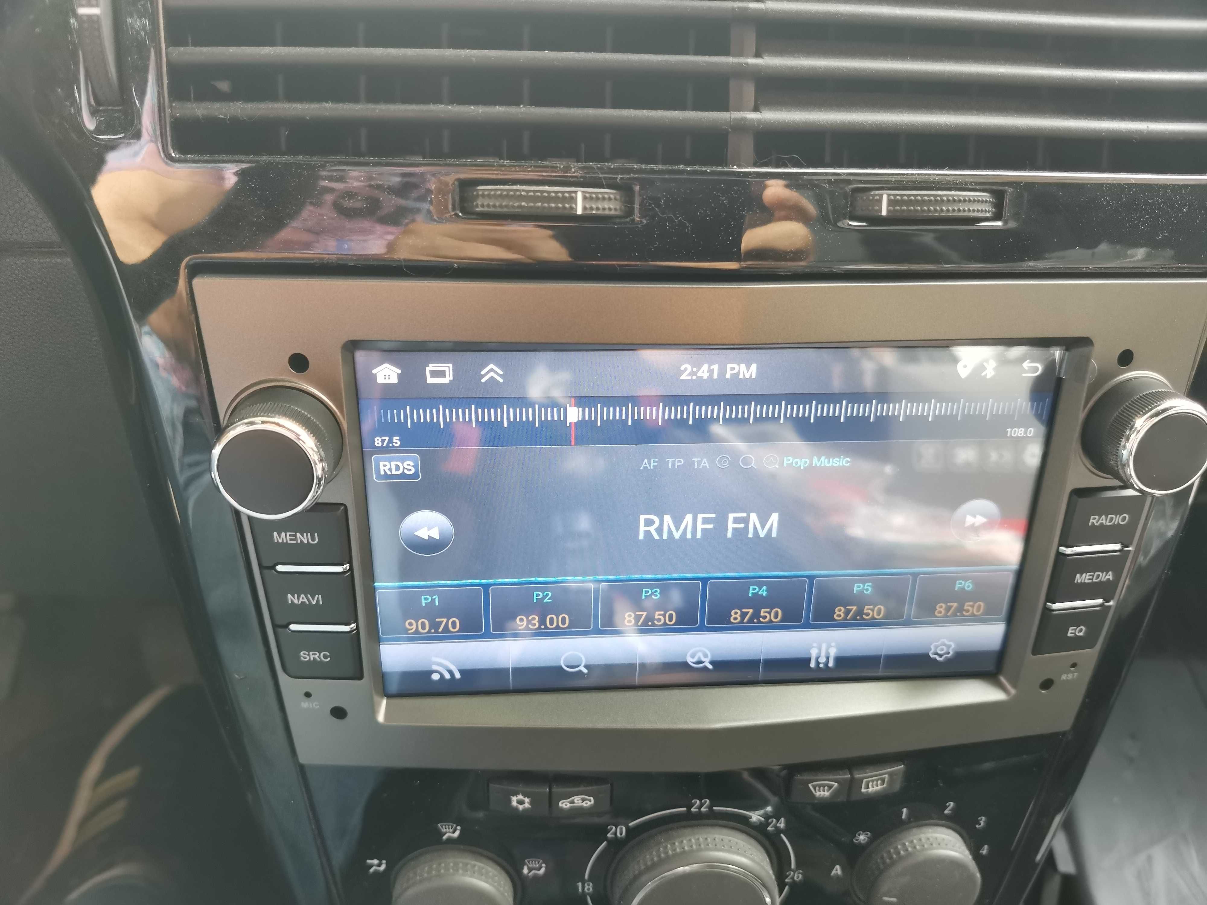 Radio Opel Astra H Android 13 2GB + 32GB GPS Wi-Fi z DSP Super dźwięk