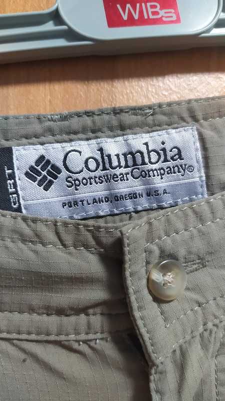 columbia spodnie z odpinanymi nogawkami turystyczne W32