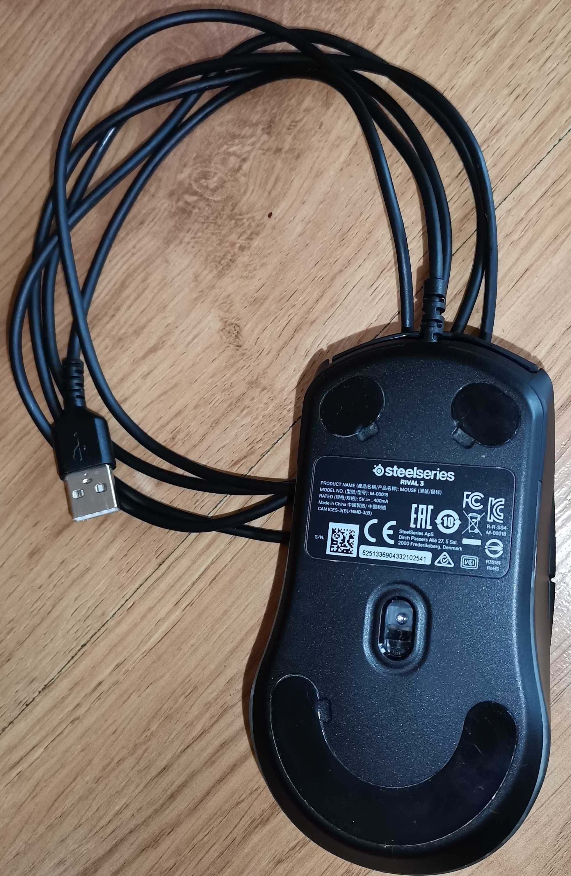 Mysz STEELSERIes Rival 3