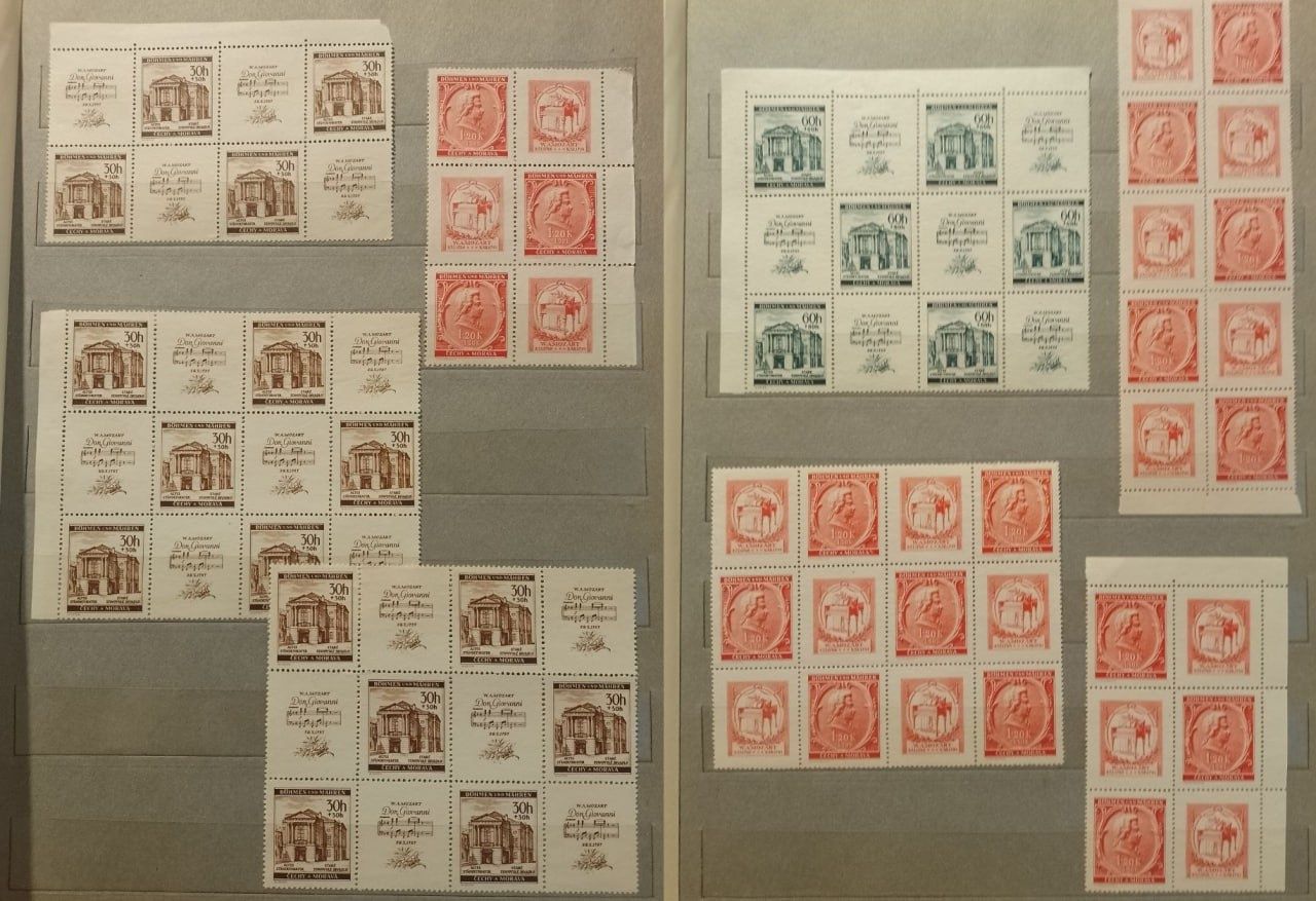 Почтовые марки оккупации Польши и Чехии 1939-1944 гг