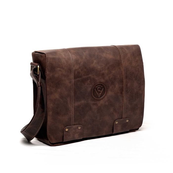 Кожаная мужская сумка А4 / Шкіряна чоловіча сумка А4 VS078