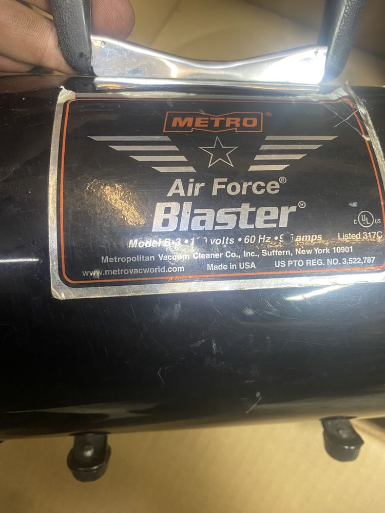Турбосушка  фен Metro Air force Blaster model b3