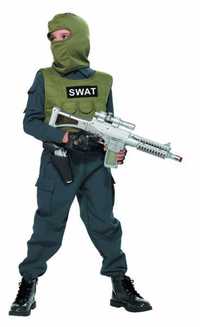 Strój karnawałowy SWAT Siły Specjalne bal przebranie 104