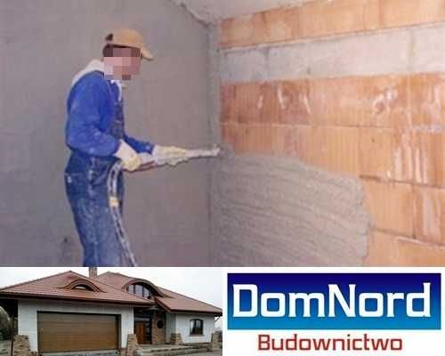 TYNKI MASZYNOWE , gipsowe, cementowo-wapienne, kujawsko-pomorskie