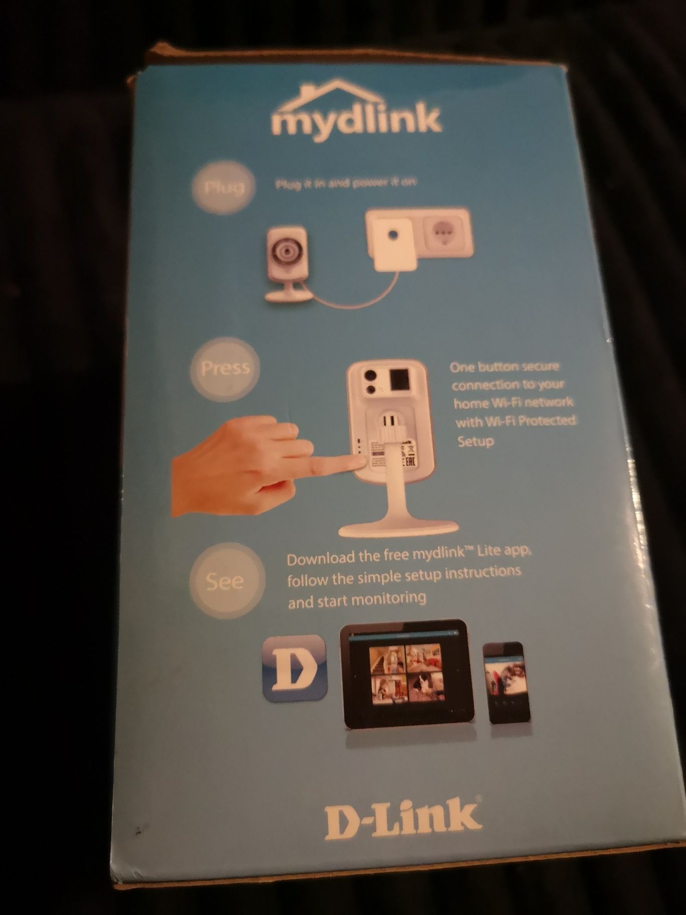 Kamera DCS-942L Nowa D-Link Mydlink kamerka