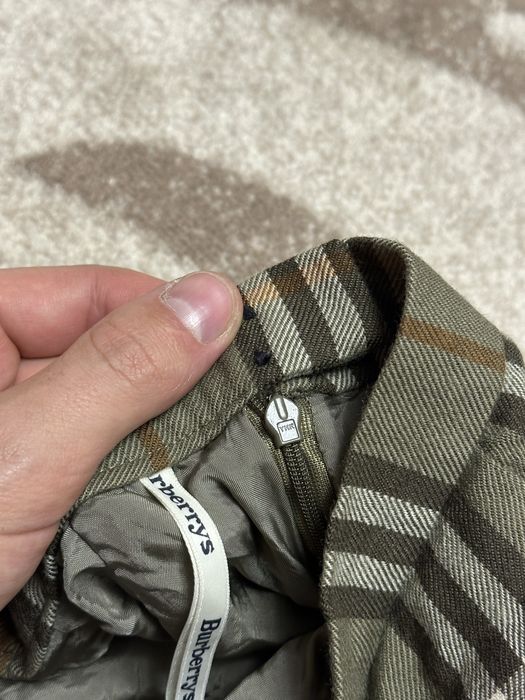 Burberrys вінтажна шерстяна спідниця