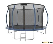 Батут 252 см — LEOBRO Premium Pro 8FT BLUE (яскравий дизайн)