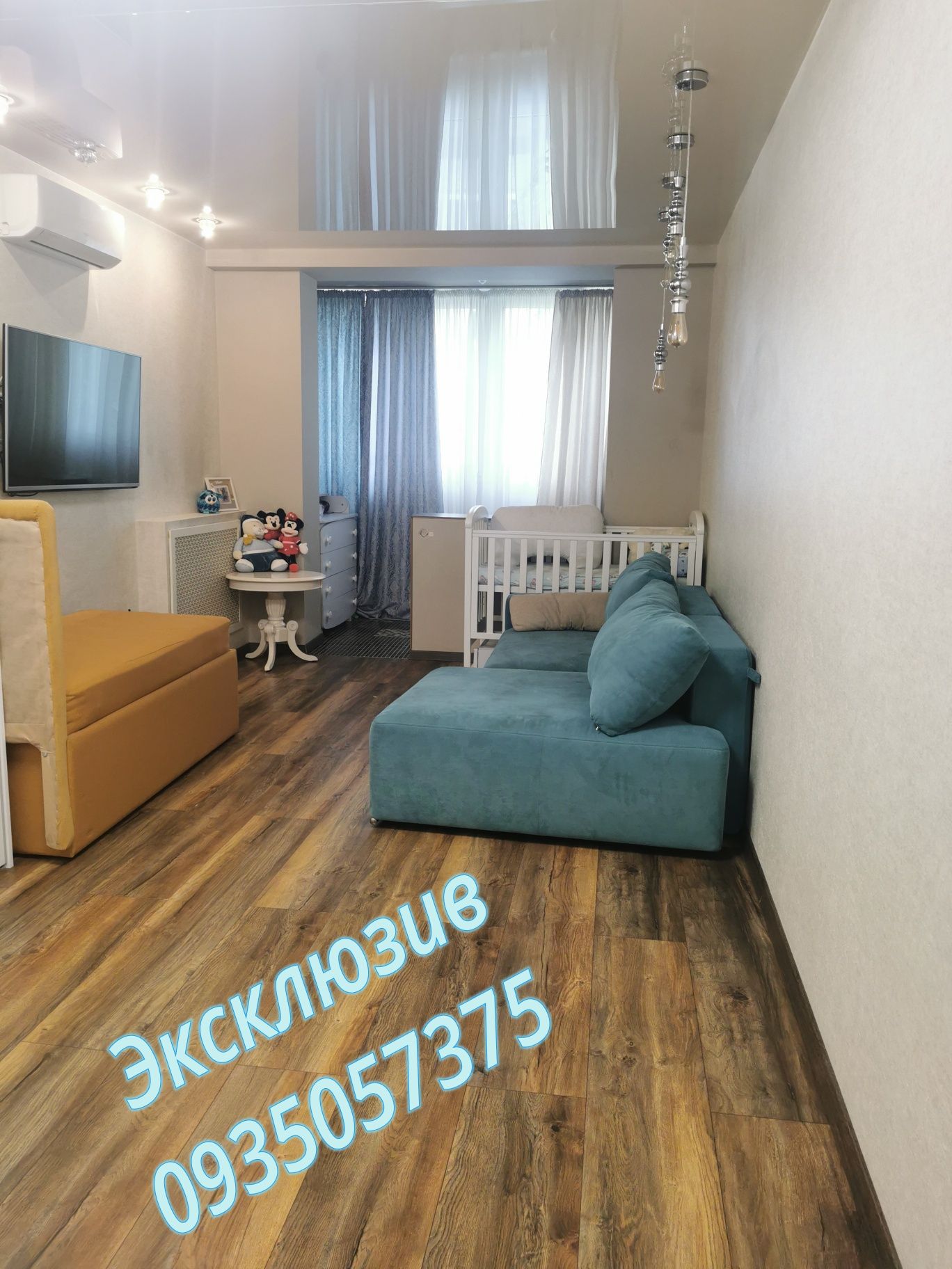 Продам 1 ком. кв. с евроремонтом , без комиссии агентства!