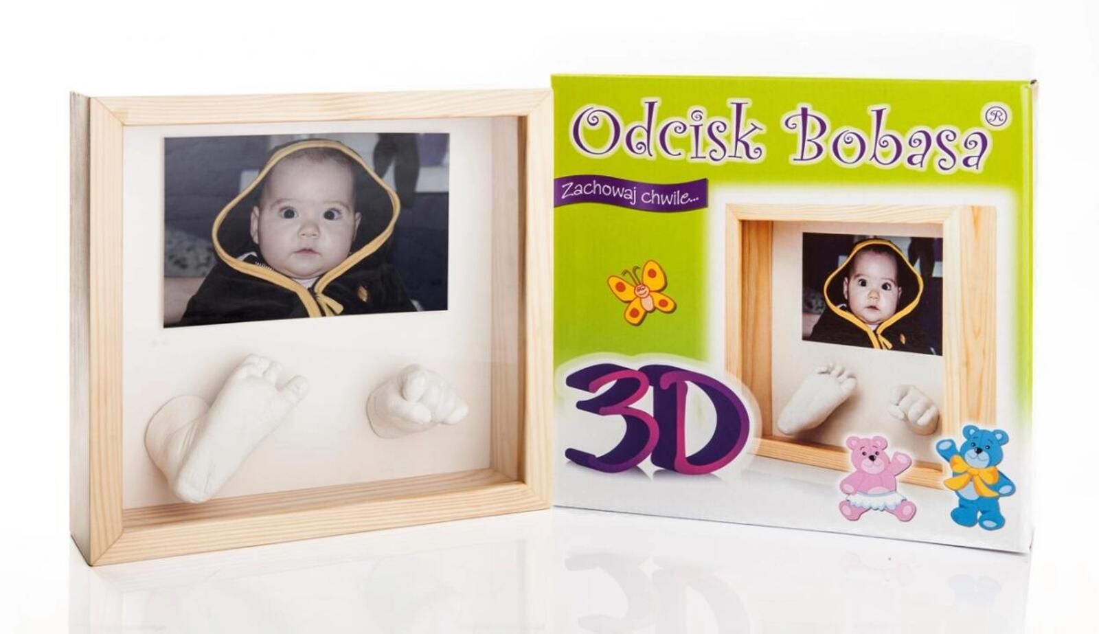 Odcisk Bobasa 3D oprawa: pudełko