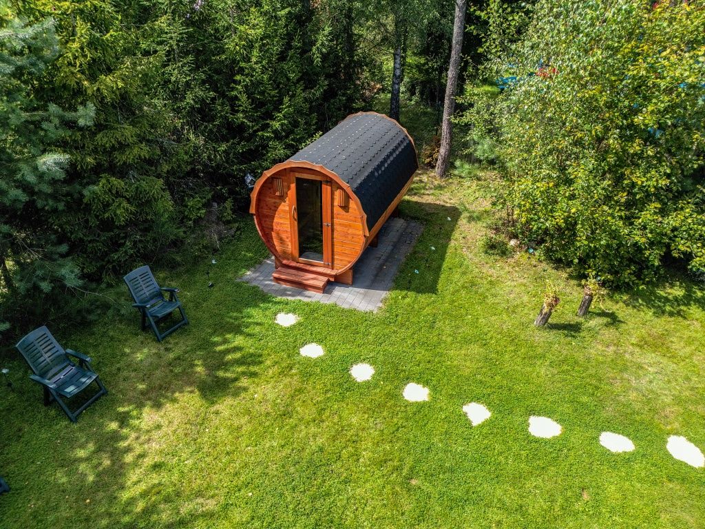 JACUZZI BALIA SAUNA dom na wyłączność KASZUBY jezioro las