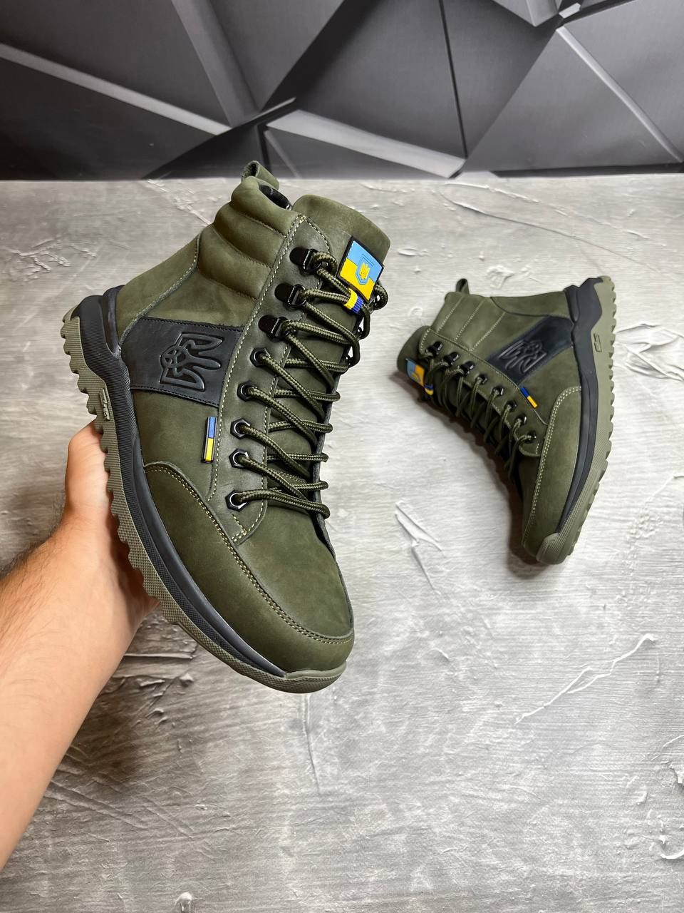 Тактическая обувь ботинки натуральная кожа берцы мужские военная обувь