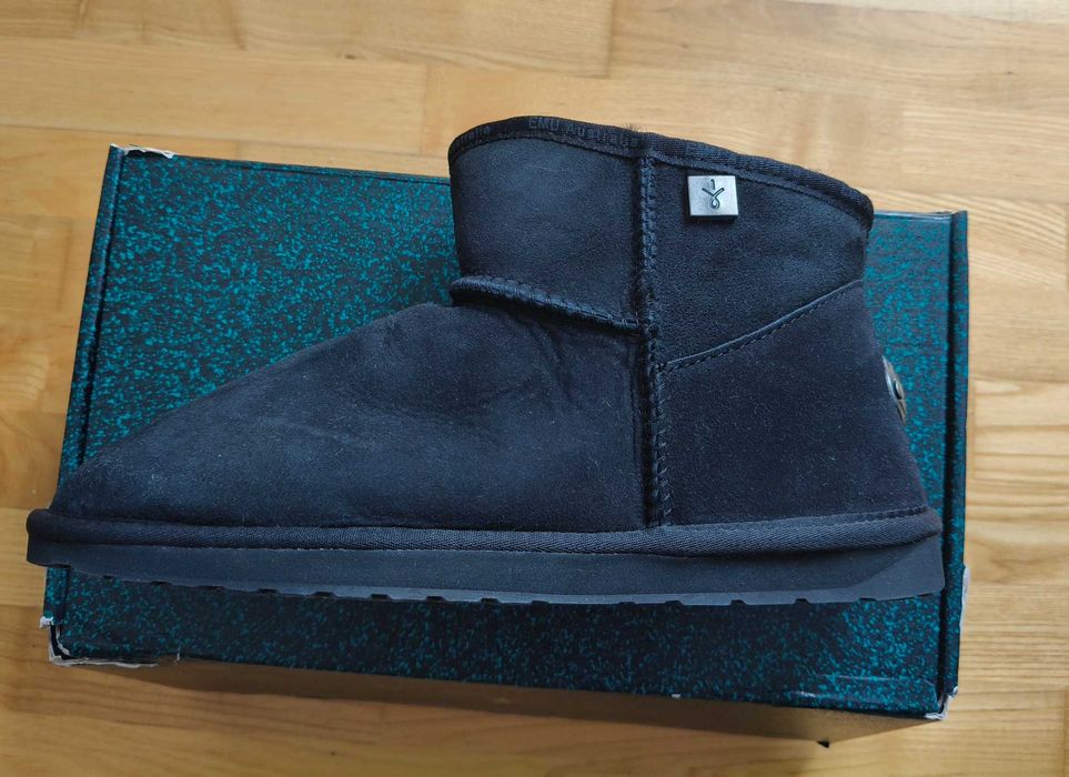 Śniegowce Emu Platinum Slim Darling Black nowe 40