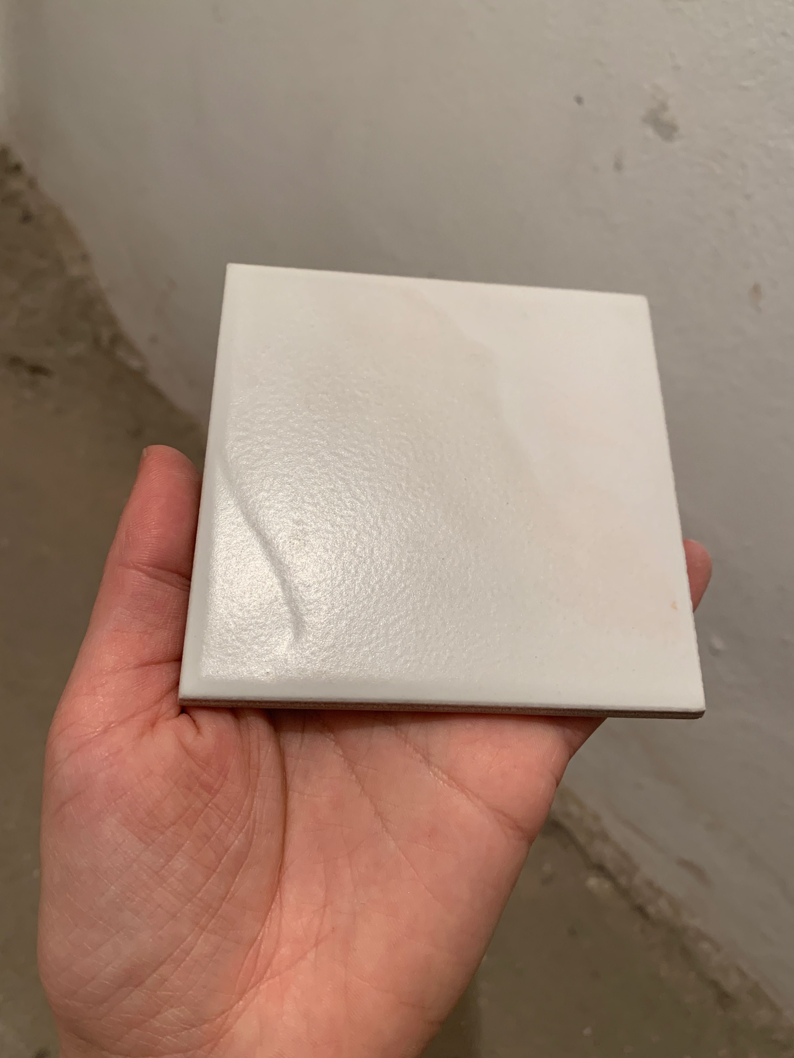 Płytki ceramiczne 10x10cm białe włoskie niecały 1m2