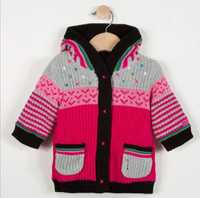 Catimini nowy sweter kardigan ocieplany  bluza polarowa roz.68/74/62