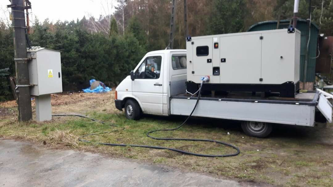 Agregat prądotwórczy od 25 do  300kVa Wynajem / Dostawa