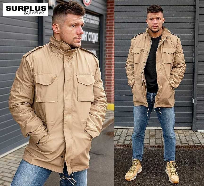 Surplus M65 Field Jacket 2/1 Kurtka Męska Wojskowa Całoroczna XL